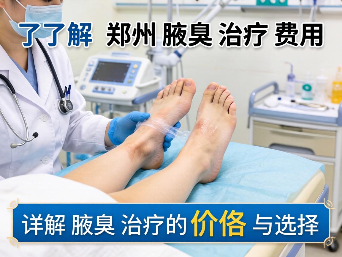 了解郑州腋臭治疗费用，详解腋臭治疗的价格与选择