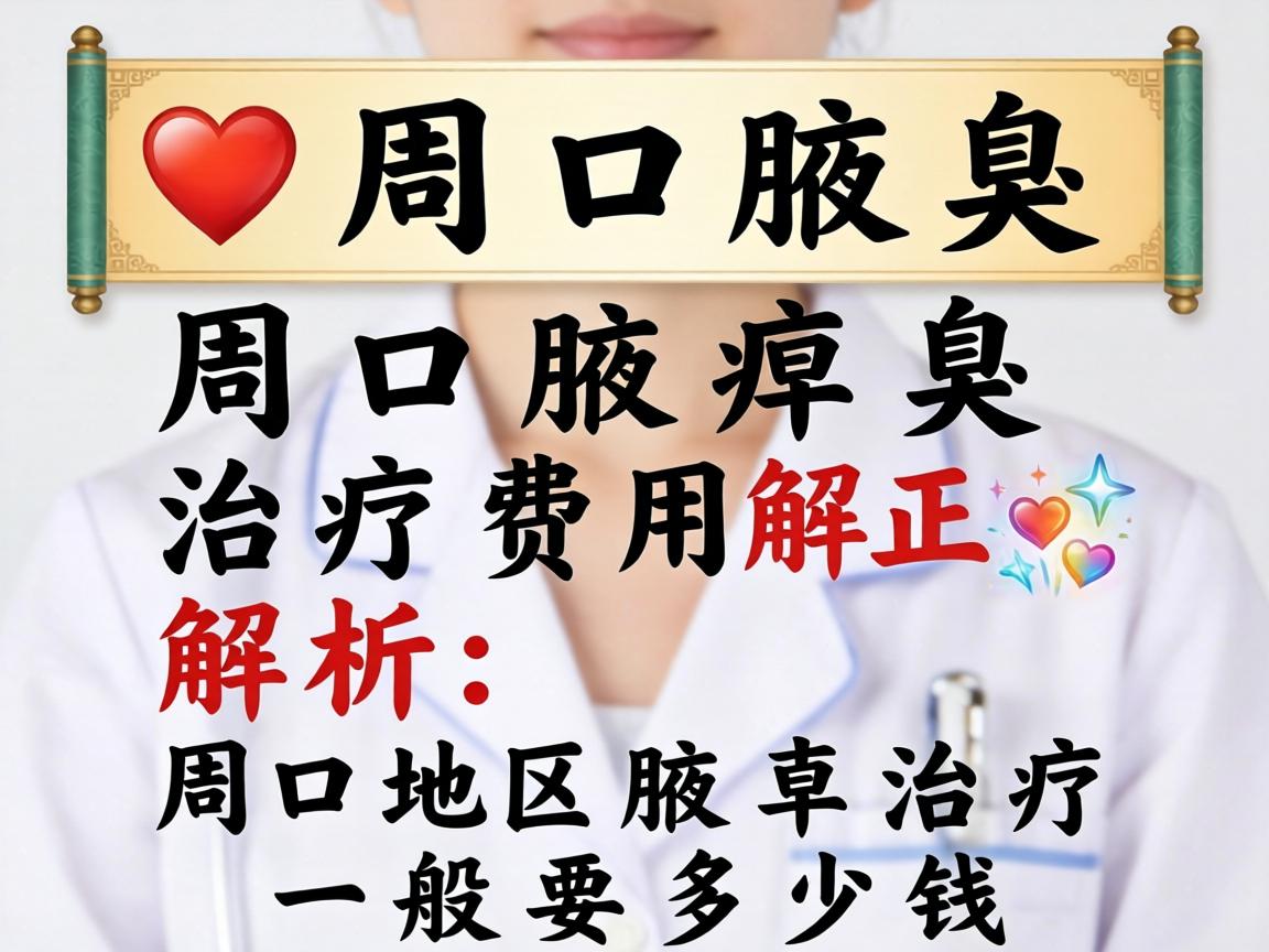 周口腋臭治疗费用解析，周口地区腋臭治疗一般要多少钱