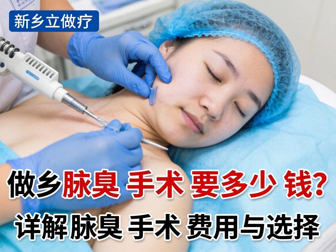 在新乡做腋臭手术要多少钱?详解腋臭手术费用与选择 在新乡做腋臭手术要多少钱?详解腋臭手术费用与选择
