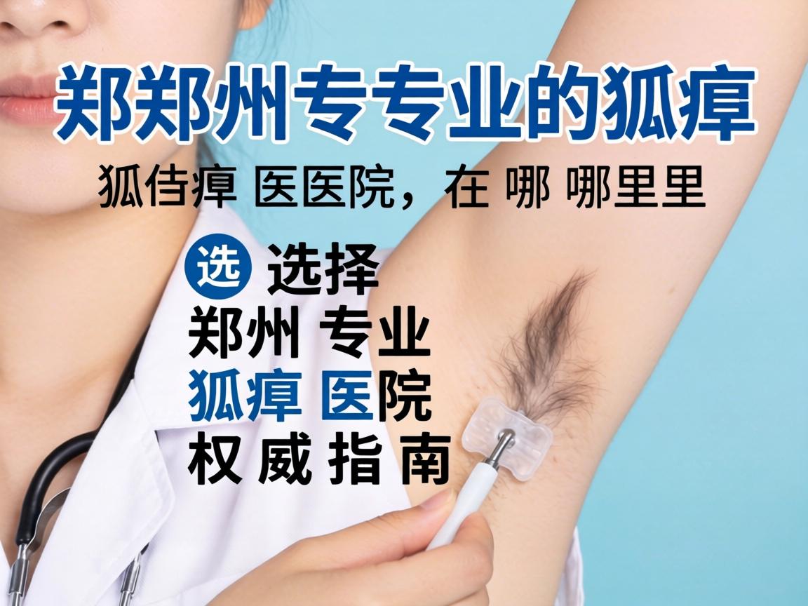 郑州专业的狐臭医院在哪里？选择郑州专业狐臭医院的权威指南