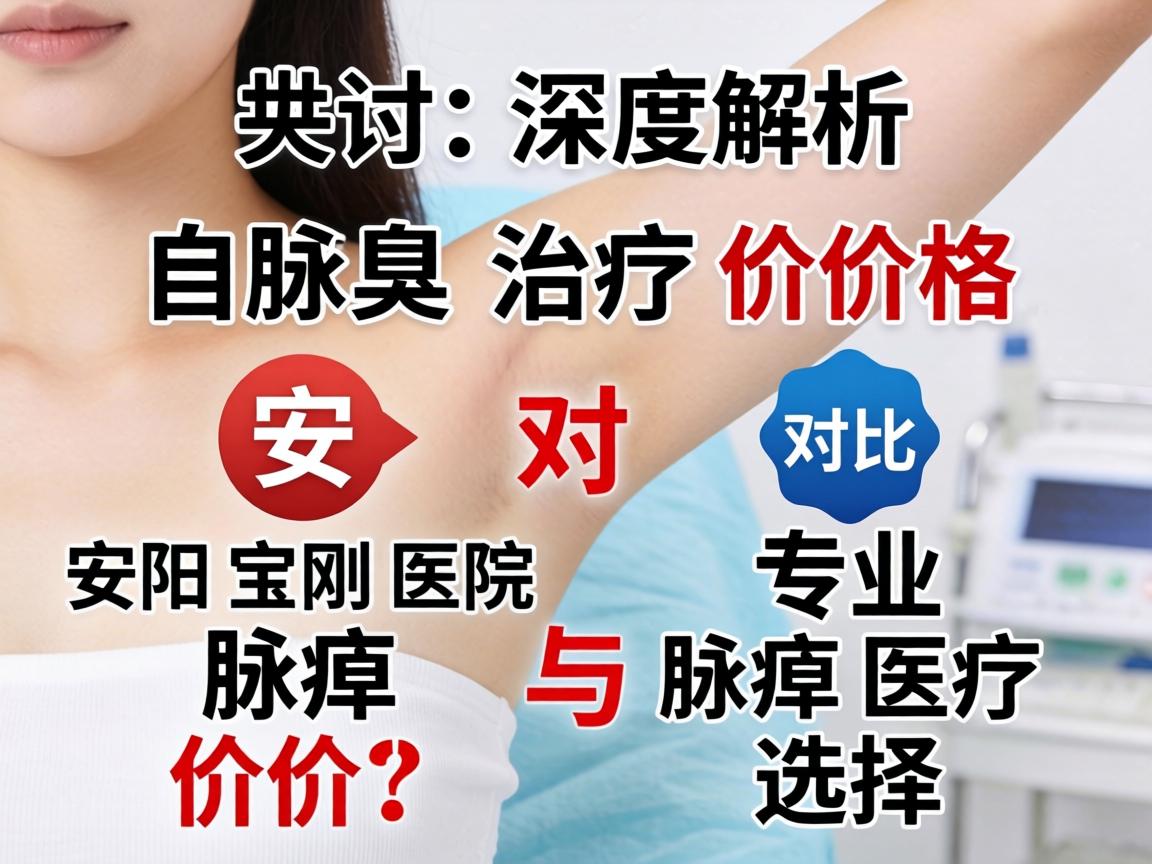 深度解析腋臭治疗价格，对比安阳宝刚医院腋臭价格与专业腋臭医疗选择