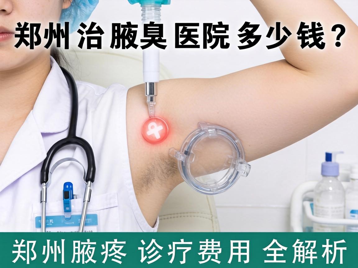 郑州治腋臭医院多少钱?郑州腋臭诊疗费用全解析 郑州治腋臭医院多少钱?郑州腋臭诊疗费用全解析
