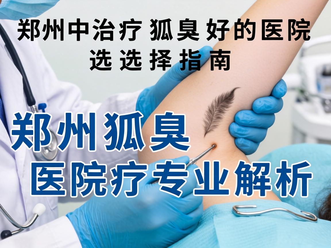 郑州治疗狐臭好的医院选择指南,郑州狐臭医院专业解析 郑州治疗狐臭好的医院选择指南,郑州狐臭医院专业解析