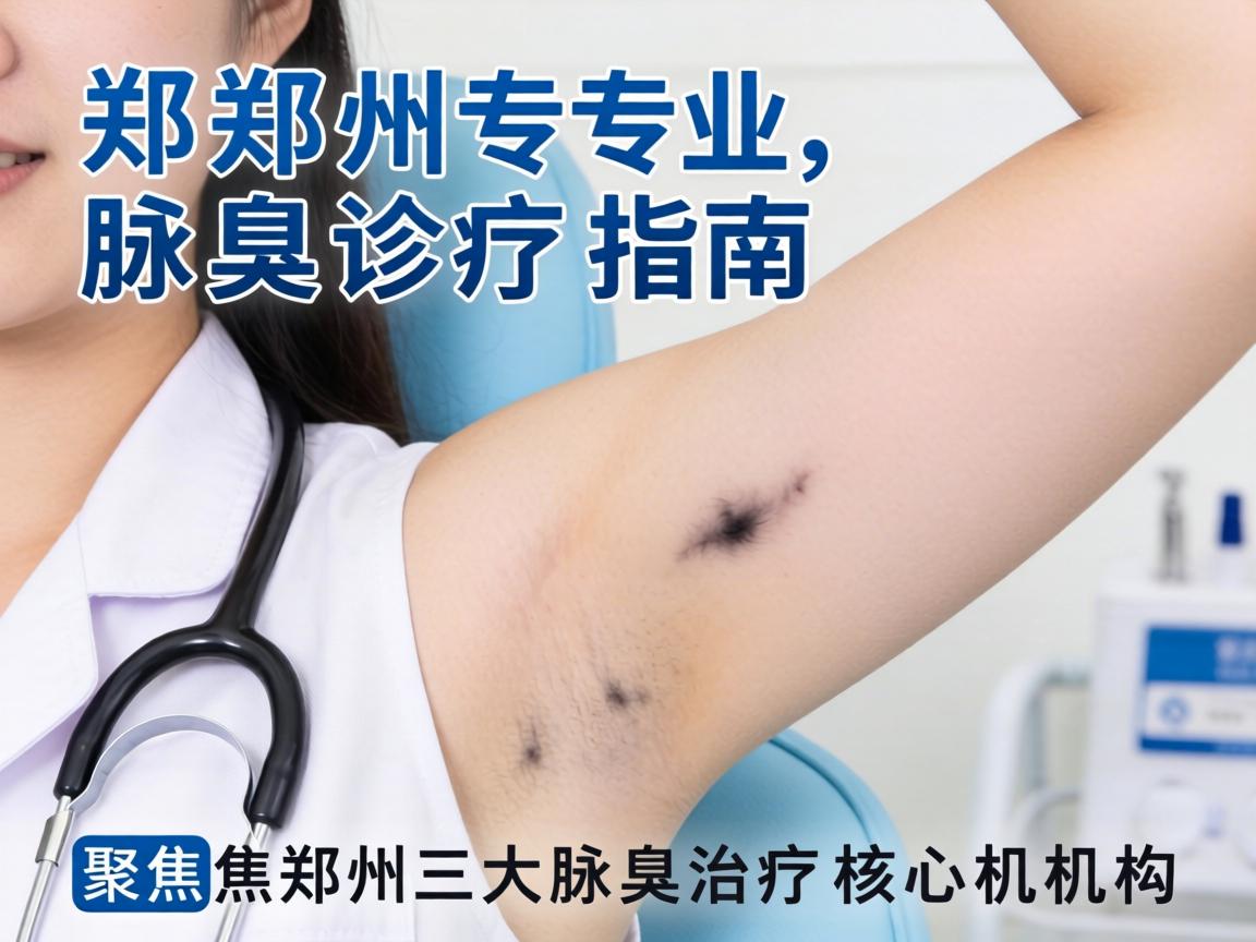 郑州专业腋臭诊疗指南，聚焦郑州三大腋臭治疗核心机构