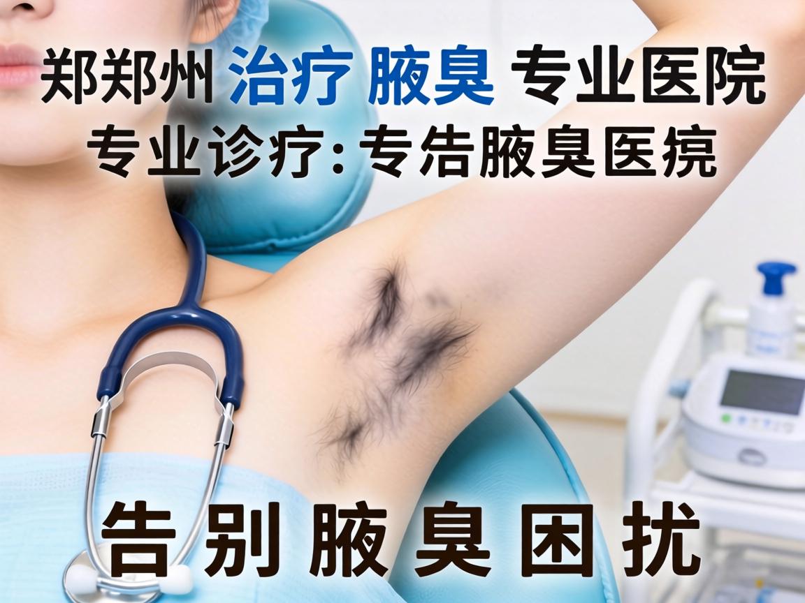 郑州治疗腋臭专业医院，专业诊疗，告别腋臭困扰