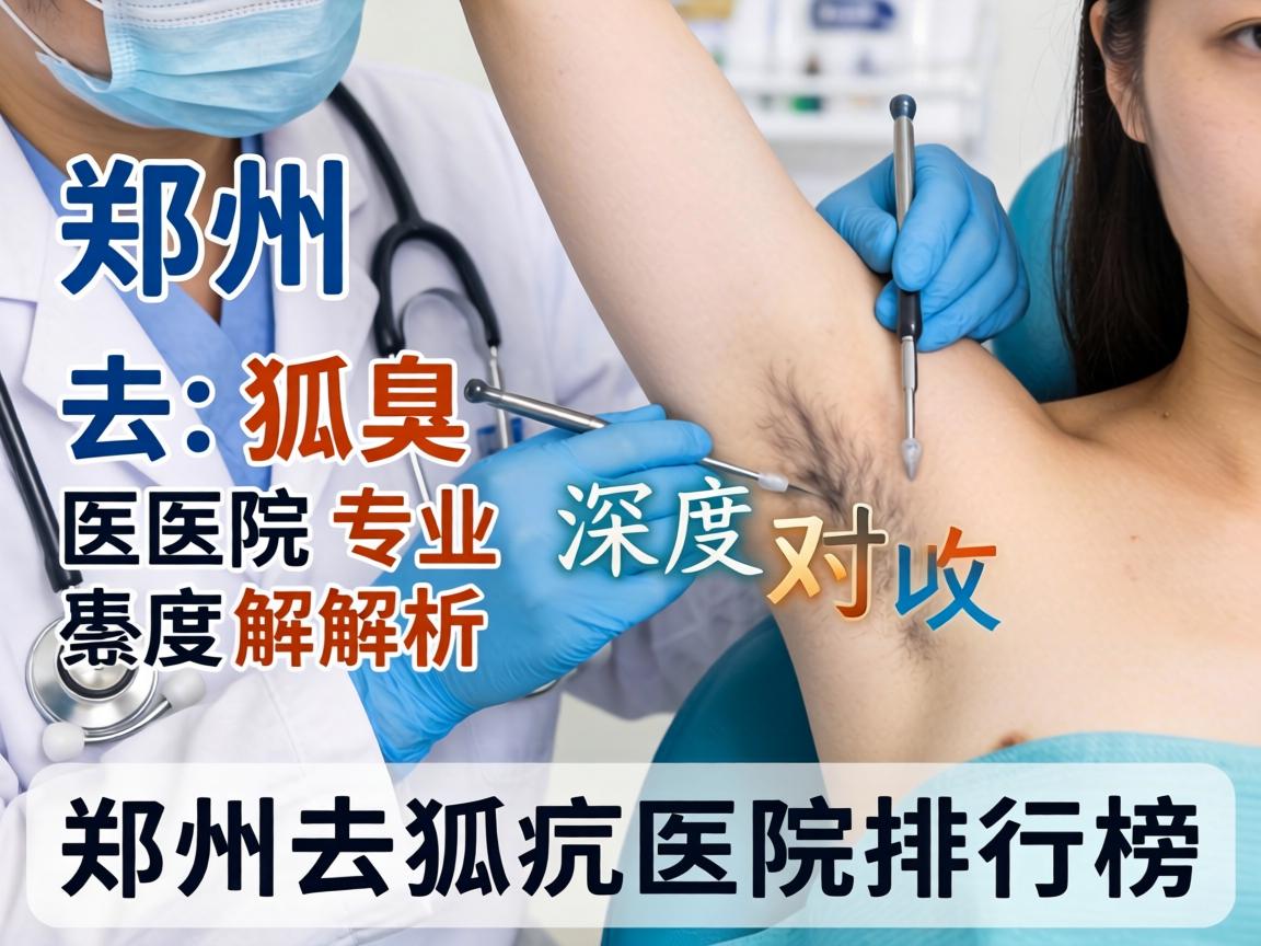 郑州去狐臭医院专业解析，深度对比郑州去狐臭医院排行榜