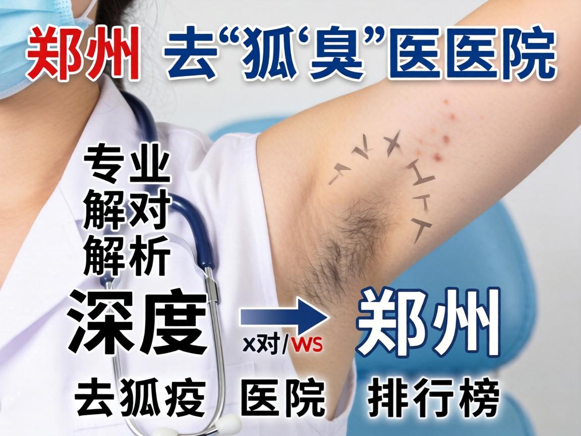 郑州去狐臭医院专业解析，深度对比郑州去狐臭医院排行榜