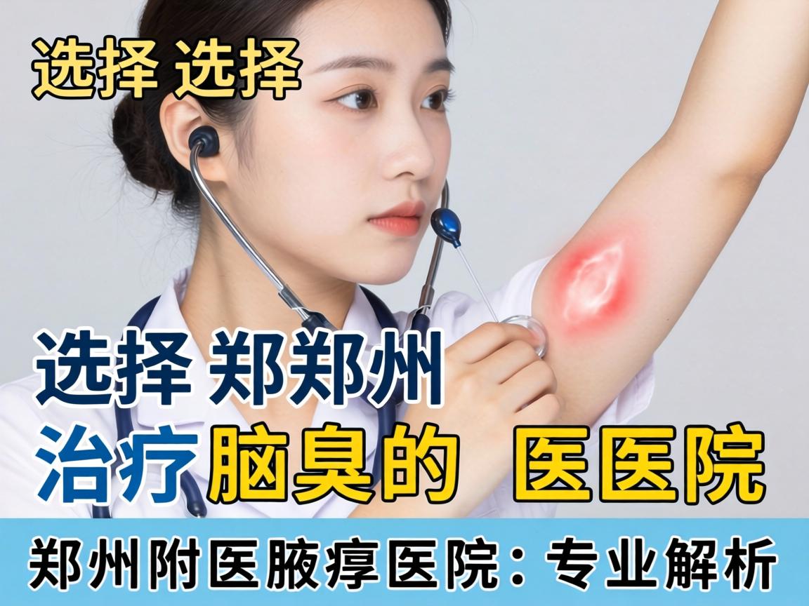 选择郑州治疗腋臭的医院，郑州附医腋臭医院的专业解析