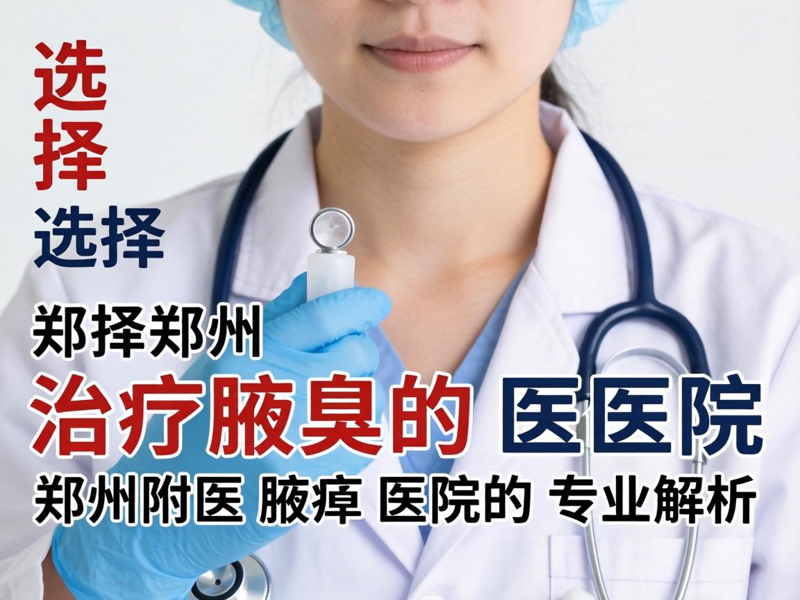 选择郑州治疗腋臭的医院，郑州附医腋臭医院的专业解析