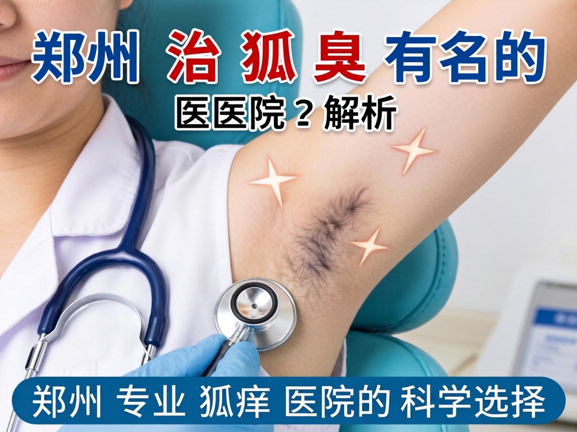 郑州治狐臭有名的医院解析，郑州专业狐臭医院的科学选择