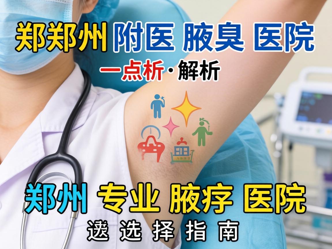 郑州附医腋臭医院解析,郑州专业腋臭医院选择指南 郑州附医腋臭医院解析,郑州专业腋臭医院选择指南