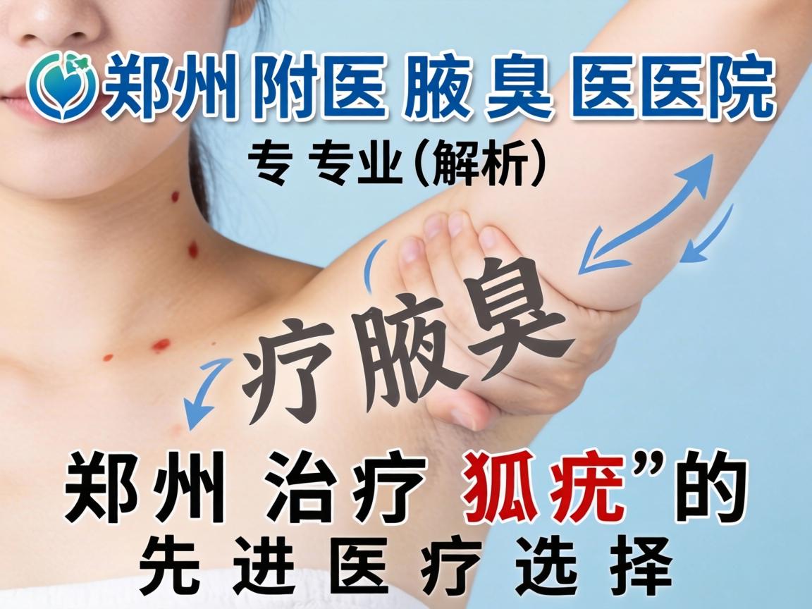 郑州附医腋臭医院专业解析,郑州治疗狐臭的先进医疗选择 郑州附医腋臭医院专业解析,郑州治疗狐臭的先进医疗选择