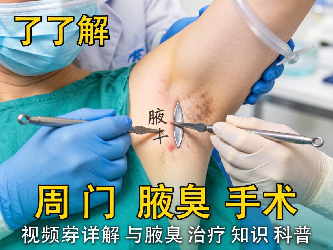 了解腋臭手术，周口腋臭手术视频详解与腋臭治疗知识科普