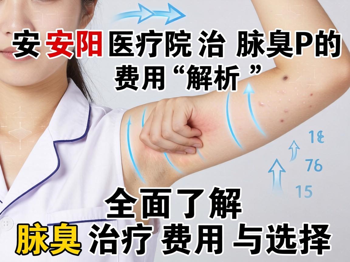 安阳医院治腋臭的费用解析，全面了解腋臭治疗费用与选择