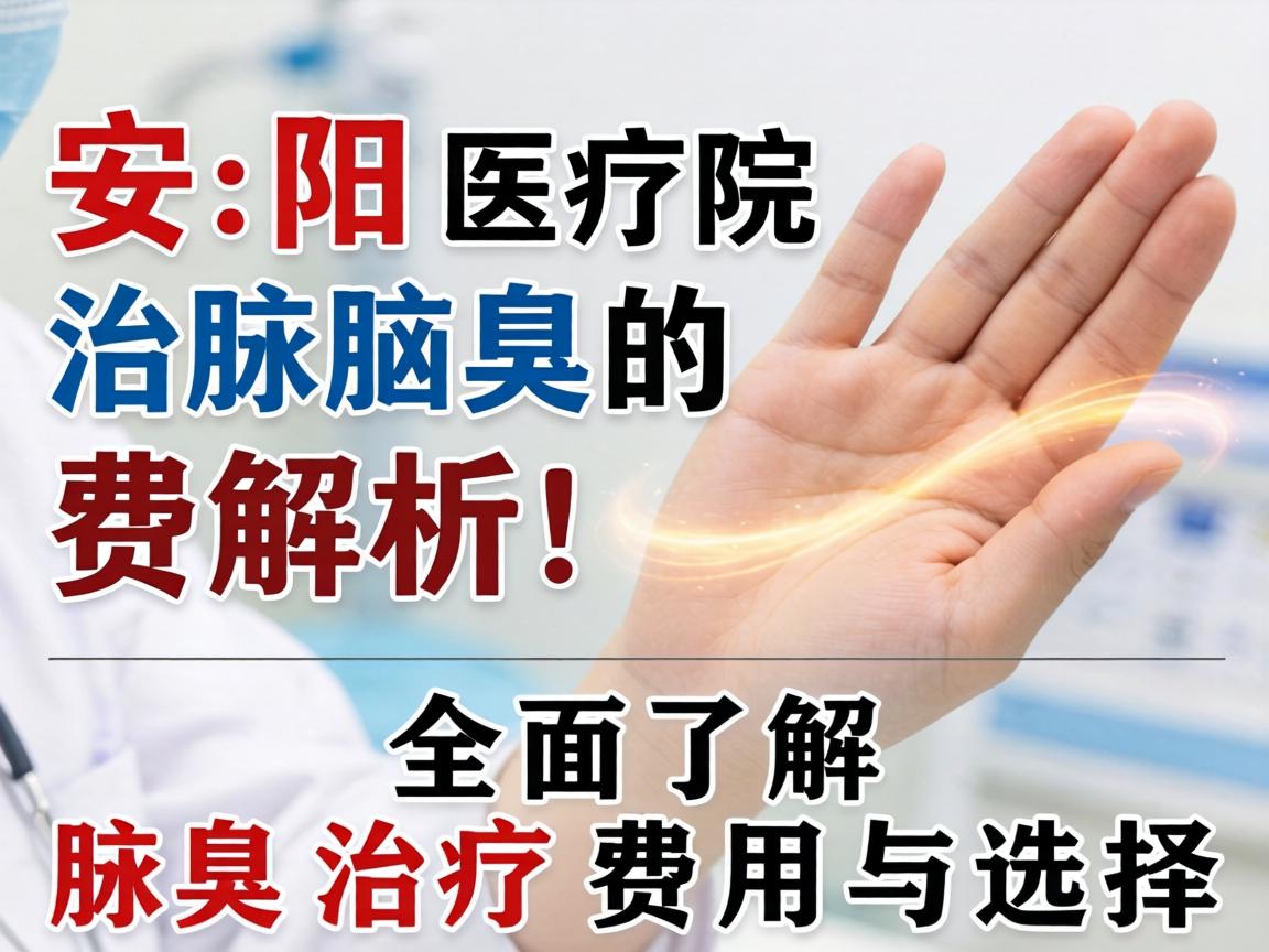 安阳医院治腋臭的费用解析，全面了解腋臭治疗费用与选择