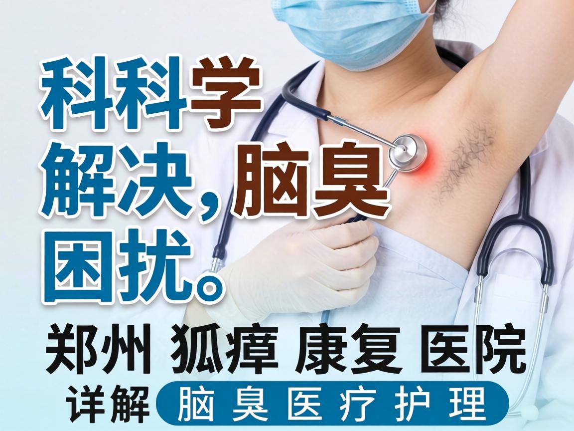 科学解决腋臭困扰，郑州狐臭康复医院详解腋臭医疗护理