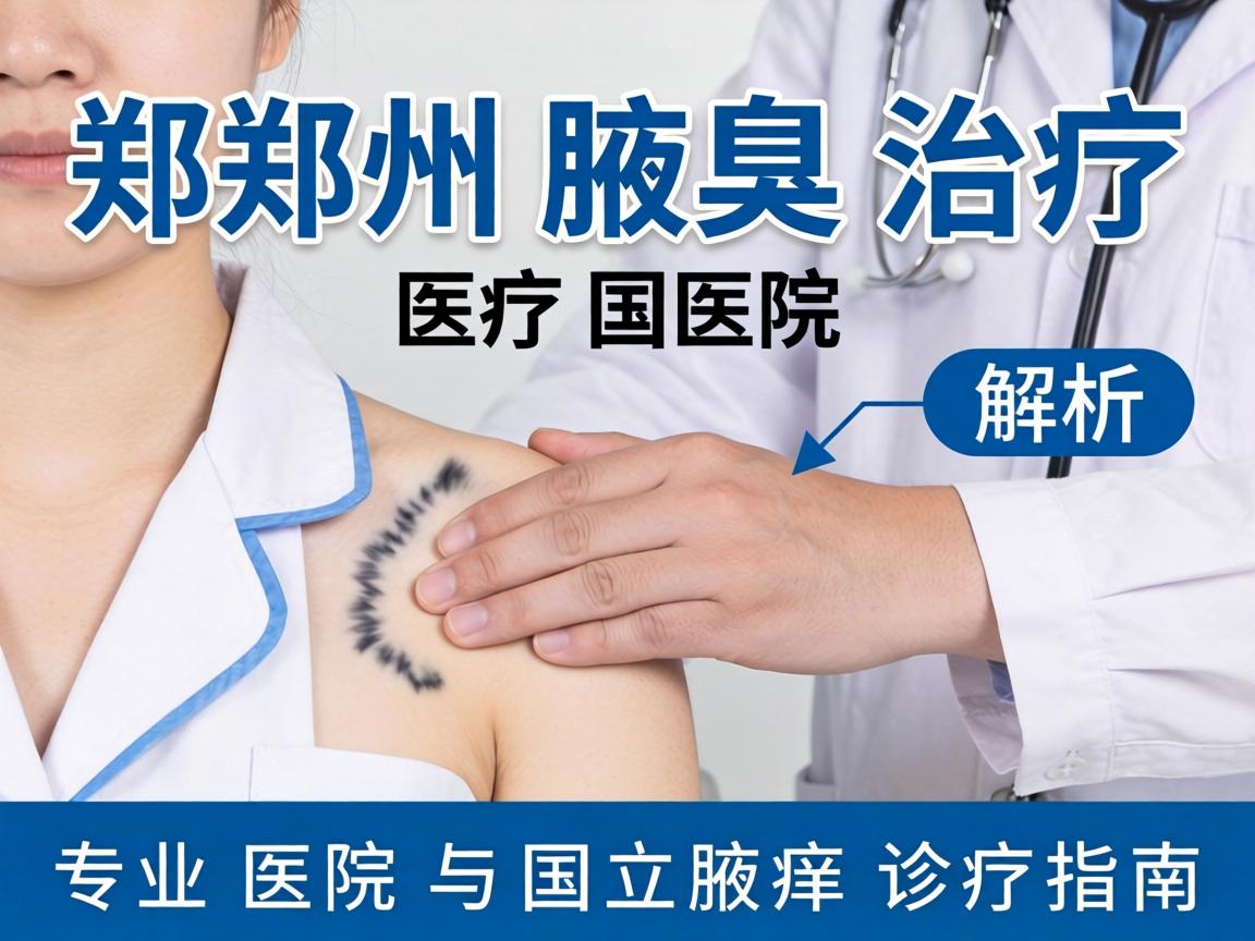 郑州腋臭治疗医院解析，国立医院与专业腋臭诊疗指南