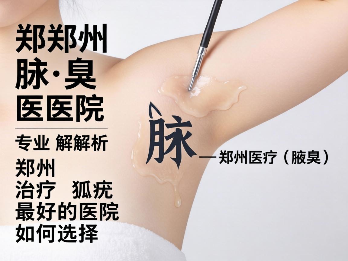 郑州腋臭医院专业解析，郑州治疗狐臭最好的医院如何选择