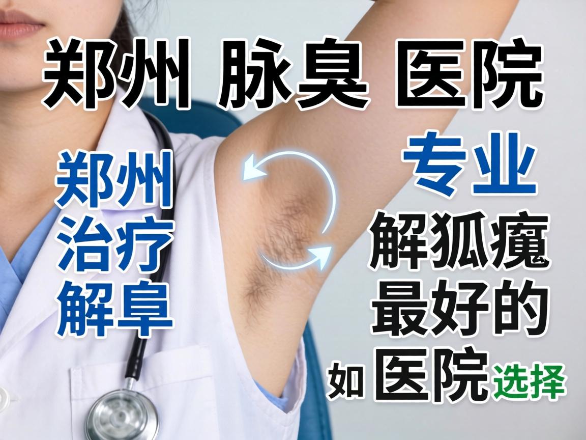 郑州腋臭医院专业解析，郑州治疗狐臭最好的医院如何选择