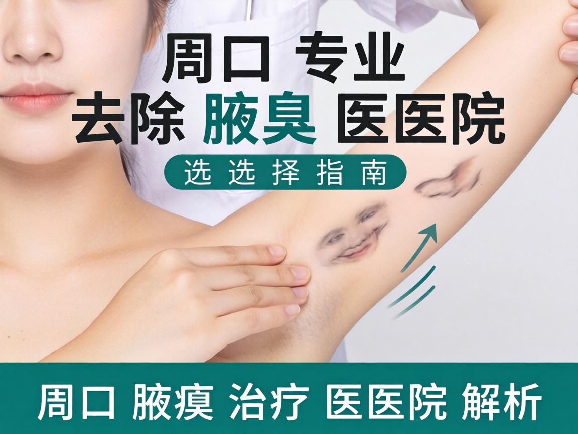 周口专业去除腋臭医院选择指南，周口腋臭治疗医院解析