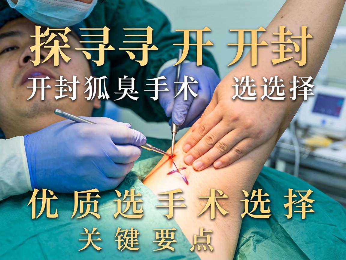 探寻开封狐臭手术优质选择，详解开封狐臭手术关键要点
