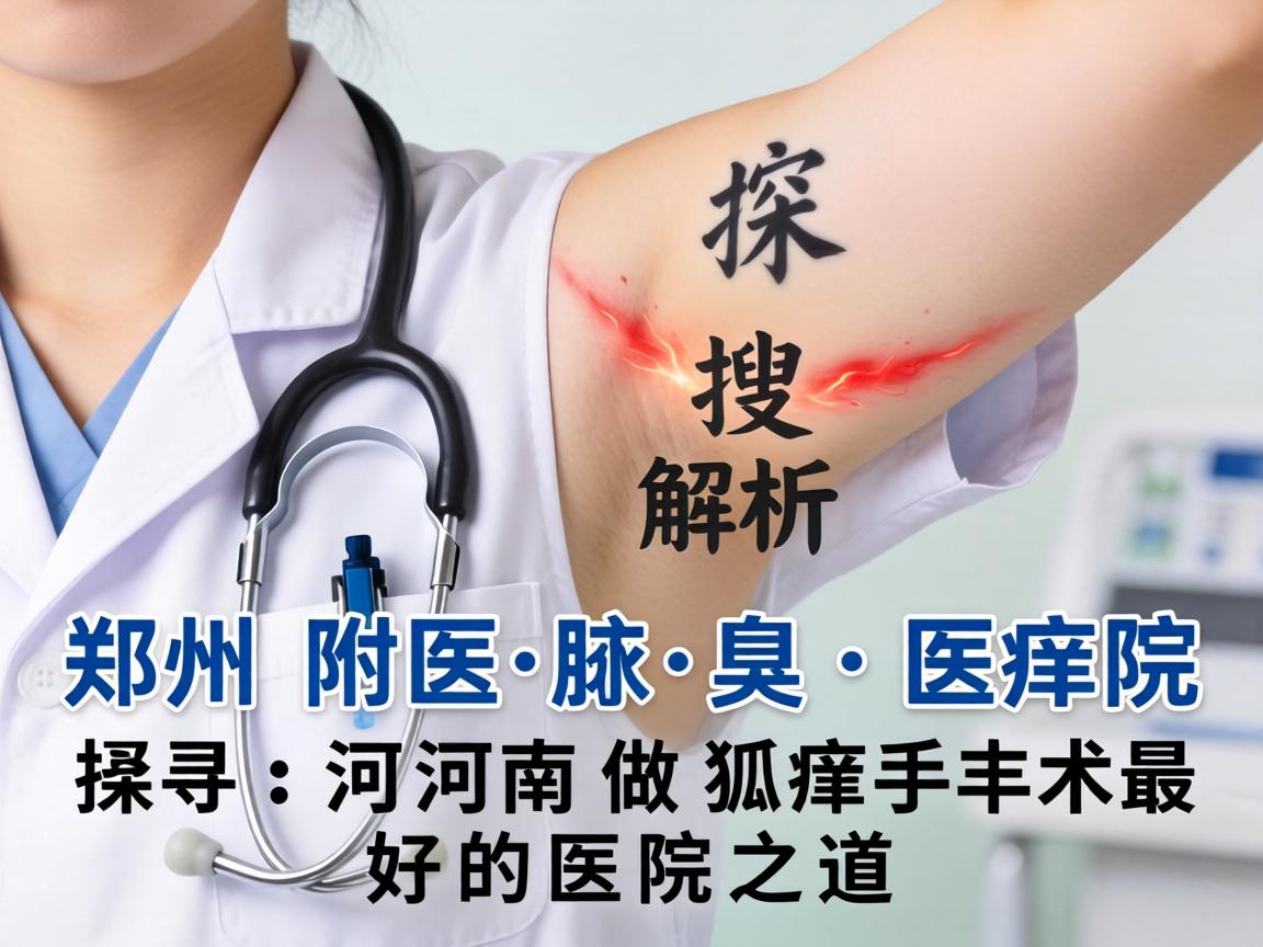 郑州附医腋臭医院解析,探寻河南做狐臭手术最好的医院之道 郑州附医腋臭医院解析,探寻河南做狐臭手术最好的医院之道