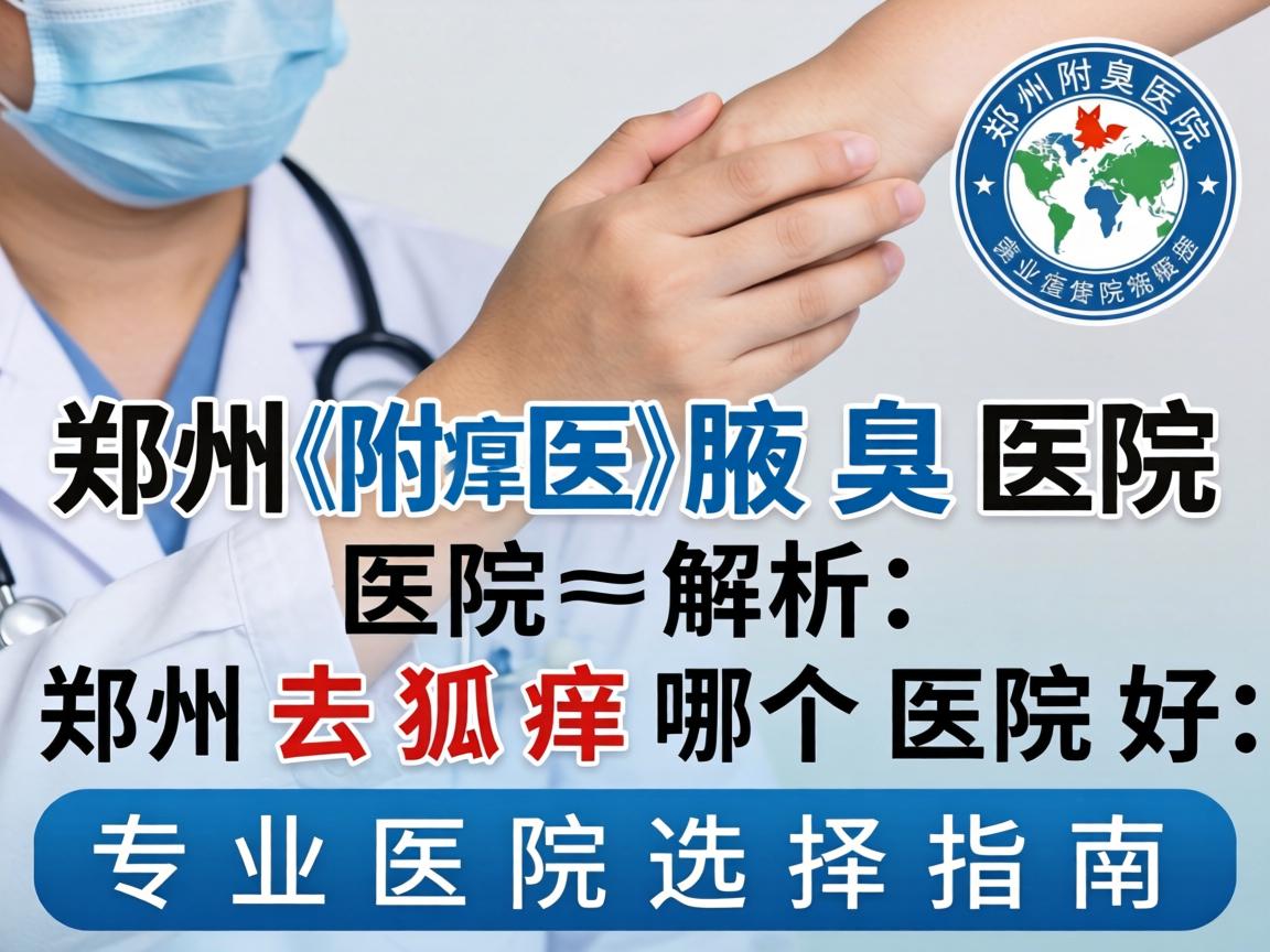 郑州附医腋臭医院解析，在郑州去狐臭哪个医院好，专业医院选择指南