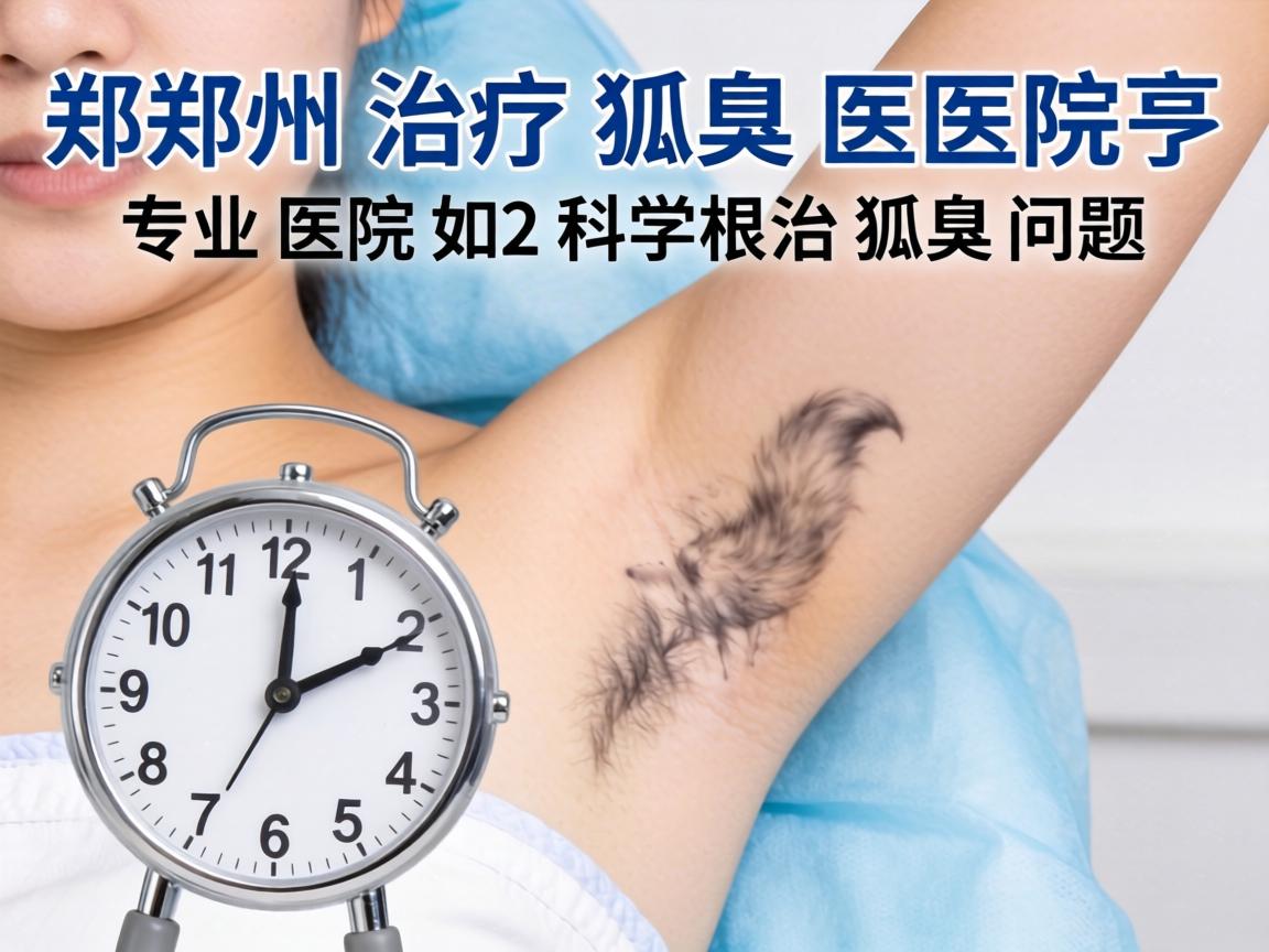 郑州治疗狐臭医院解析，专业医院如何科学根治狐臭问题