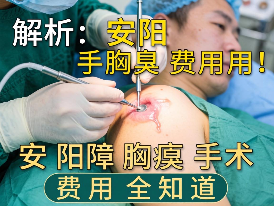 解析安阳手术腋臭费用，安阳腋臭手术费用全知道