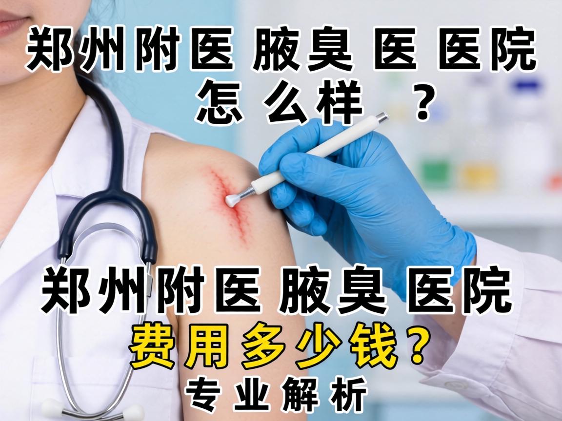 郑州附医腋臭医院怎么样？郑州附医腋臭医院费用多少钱？专业解析