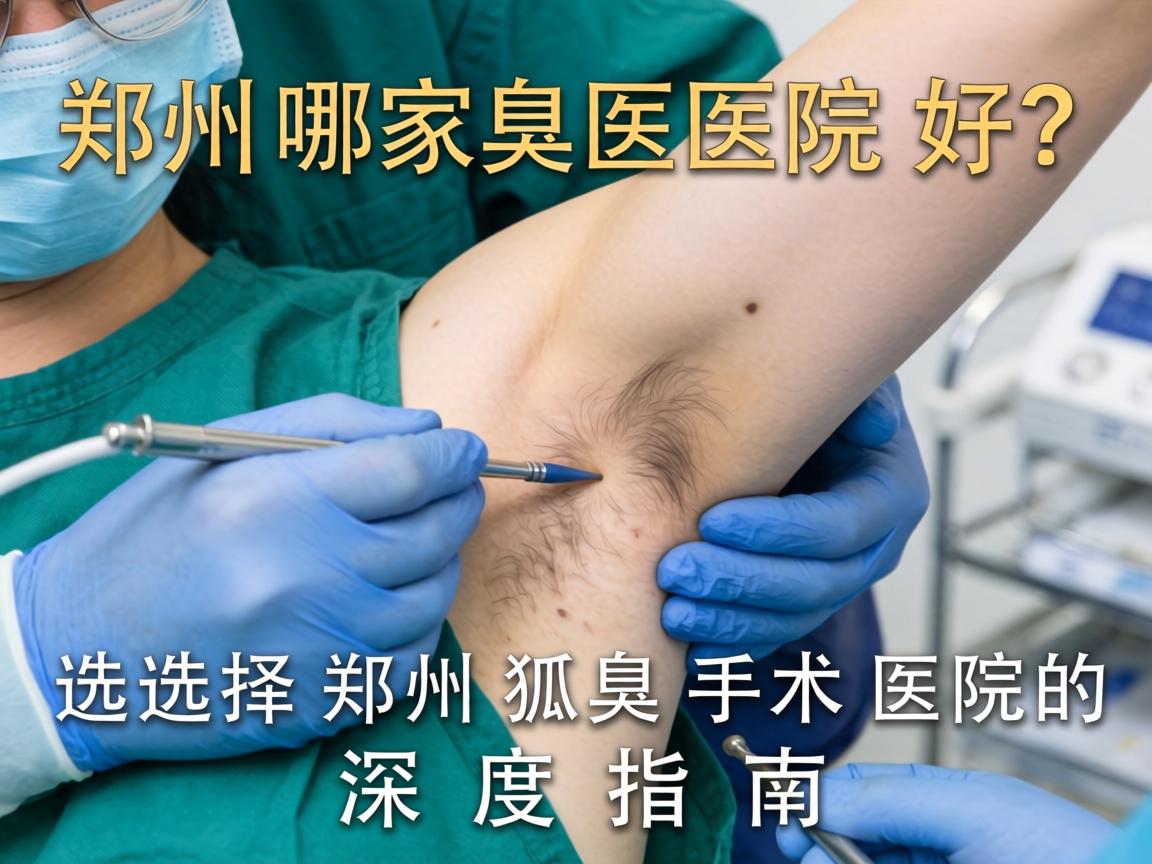 郑州狐臭手术哪家医院好？选择郑州狐臭手术医院的深度指南