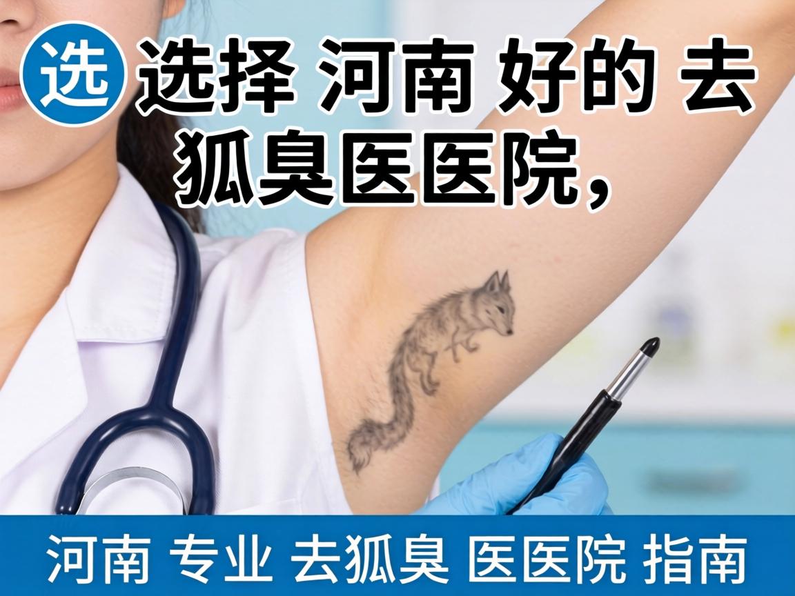 选择河南好的去狐臭医院，河南专业去狐臭医院指南