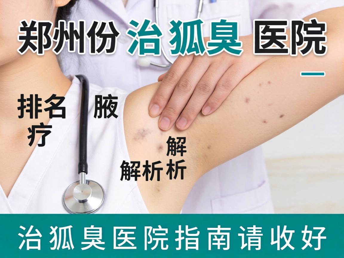 郑州治狐臭医院排名解析，这份治狐臭医院指南请收好