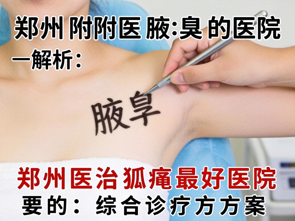 郑州附医腋臭医院解析，郑州医治狐臭最好医院的综合诊疗方案