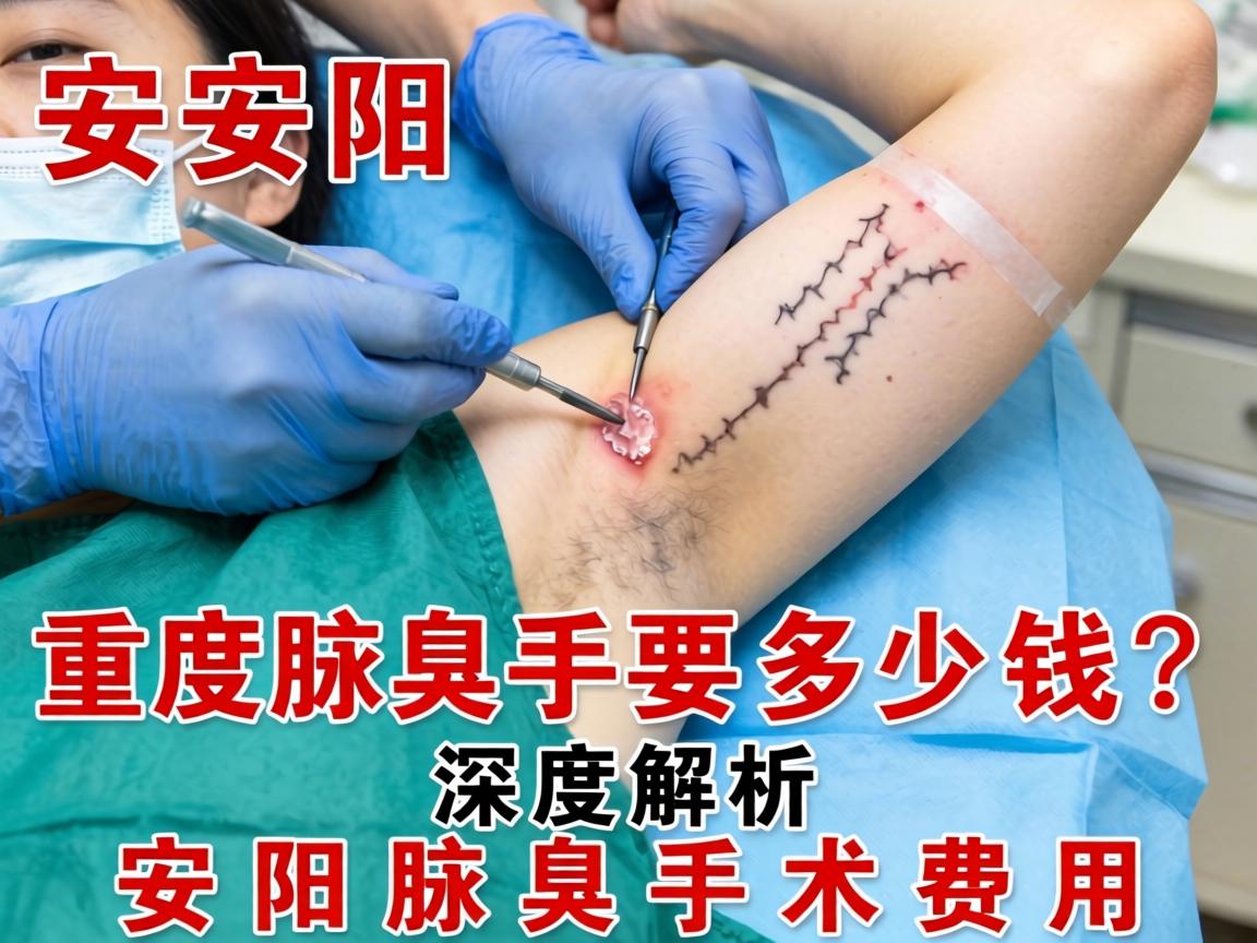 在安阳做重度腋臭手术要多少钱？深度解析安阳腋臭手术费用
