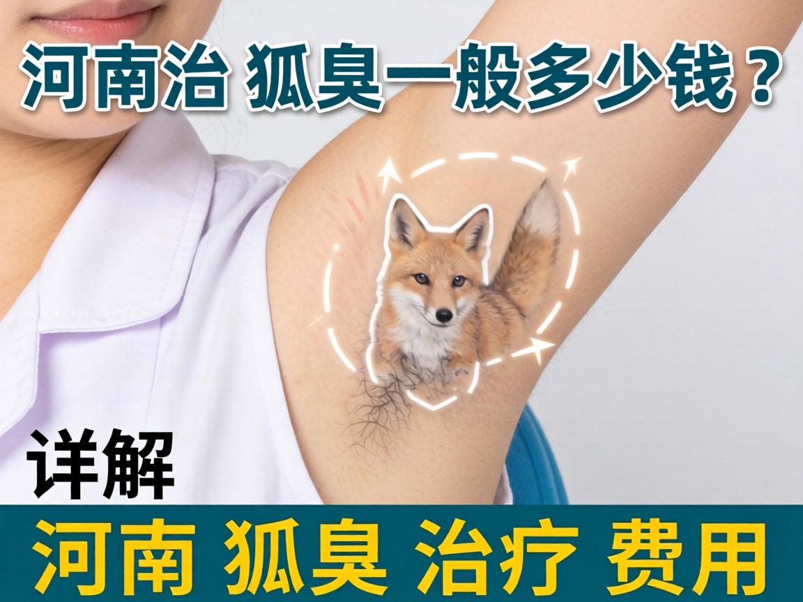 河南治狐臭一般多少钱？详解河南狐臭治疗费用