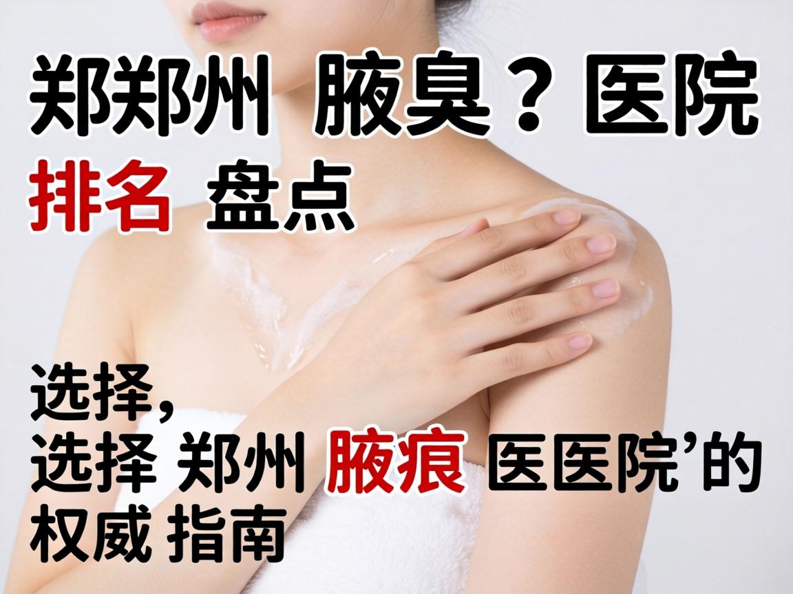郑州腋臭医院排名盘点，选择郑州腋臭医院的权威指南