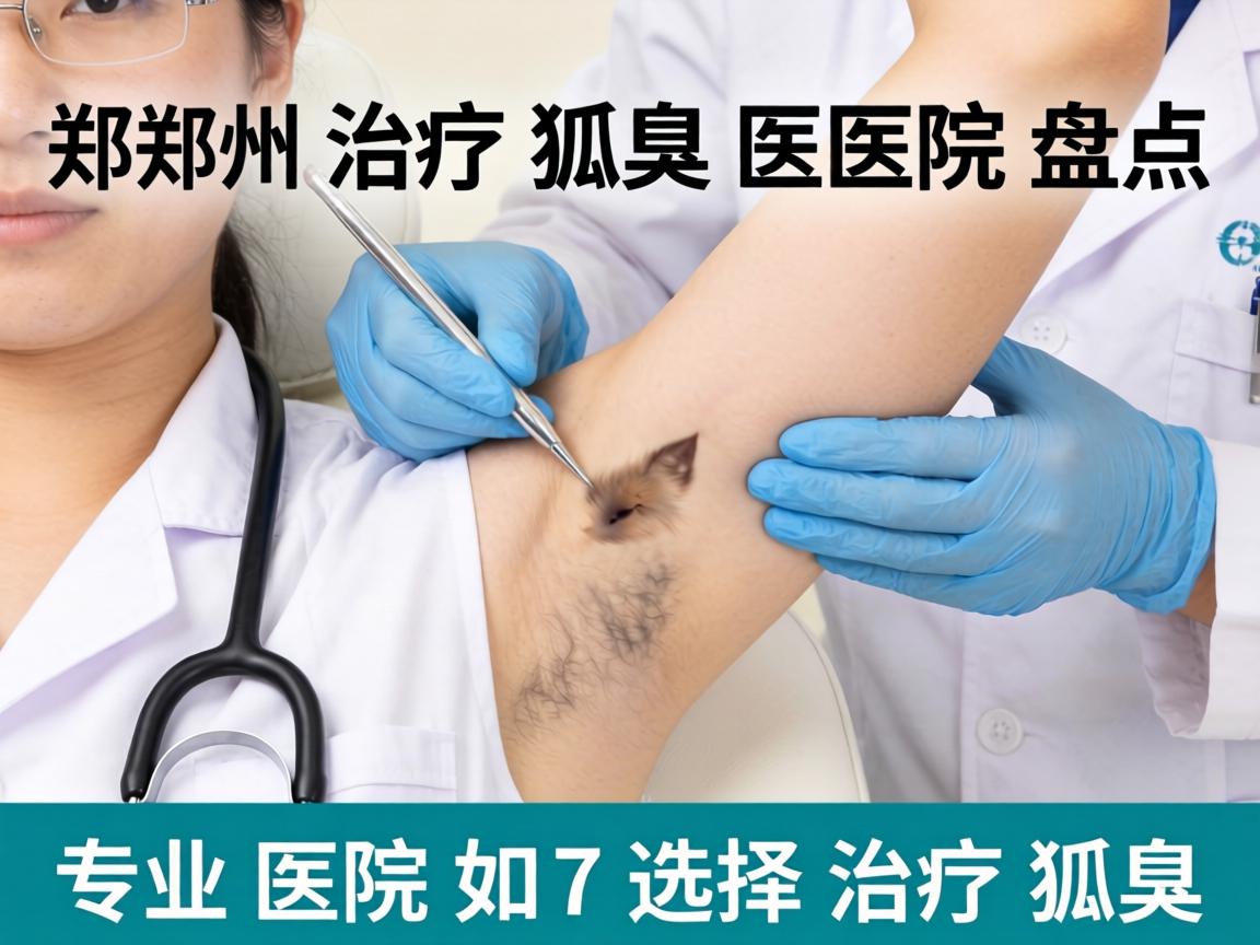 郑州治疗狐臭医院盘点，专业医院如何选择治疗狐臭