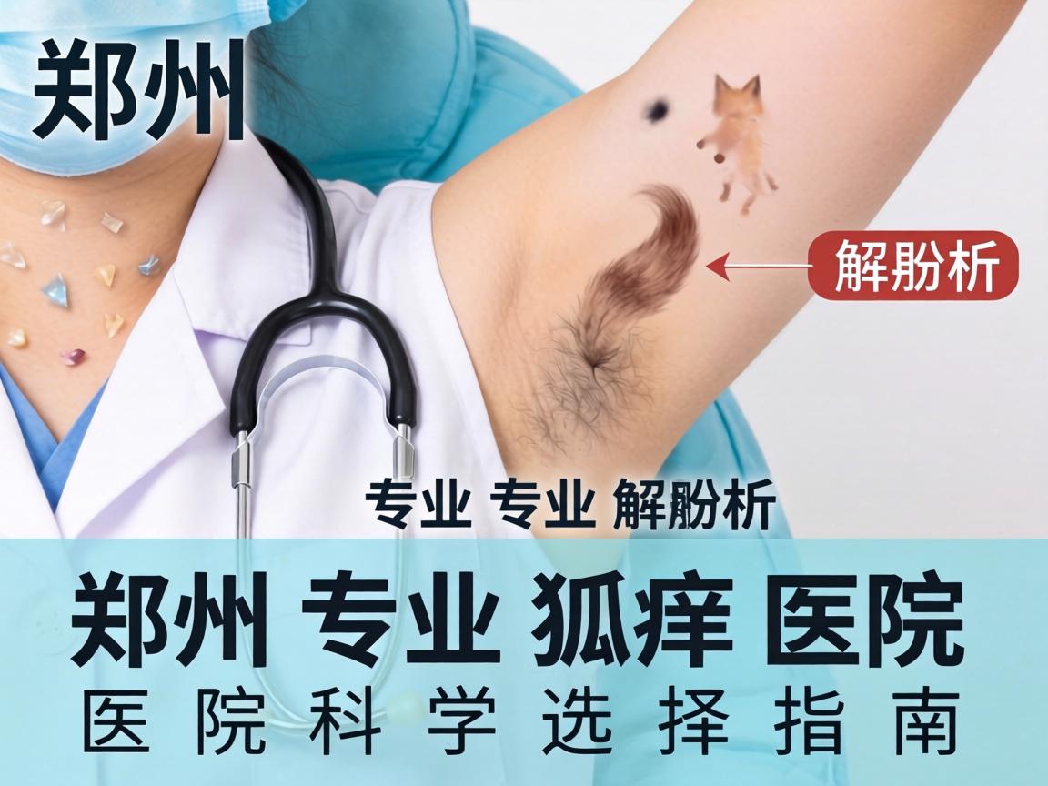 郑州狐臭医院专业解析，郑州专业狐臭医院的科学选择指南