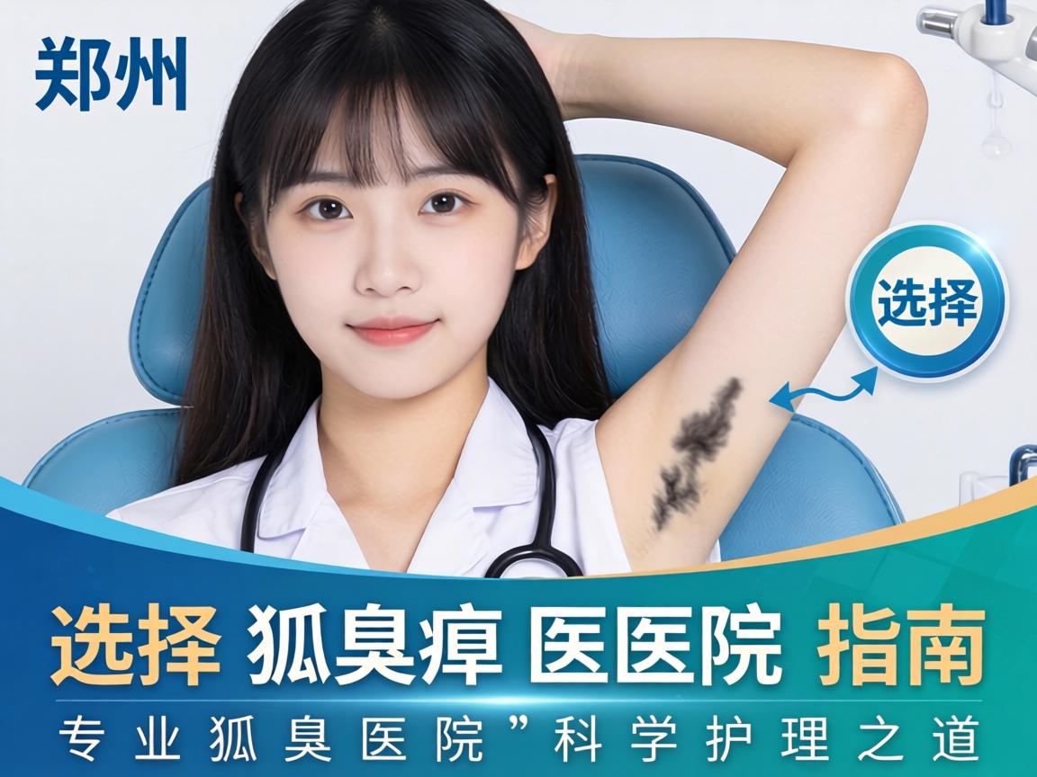 郑州女生选择狐臭医院指南，专业狐臭医院的科学护理之道