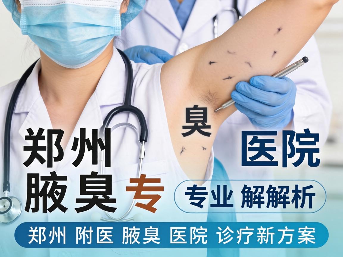 郑州腋臭医院专业解析，郑州附医腋臭医院诊疗新方案