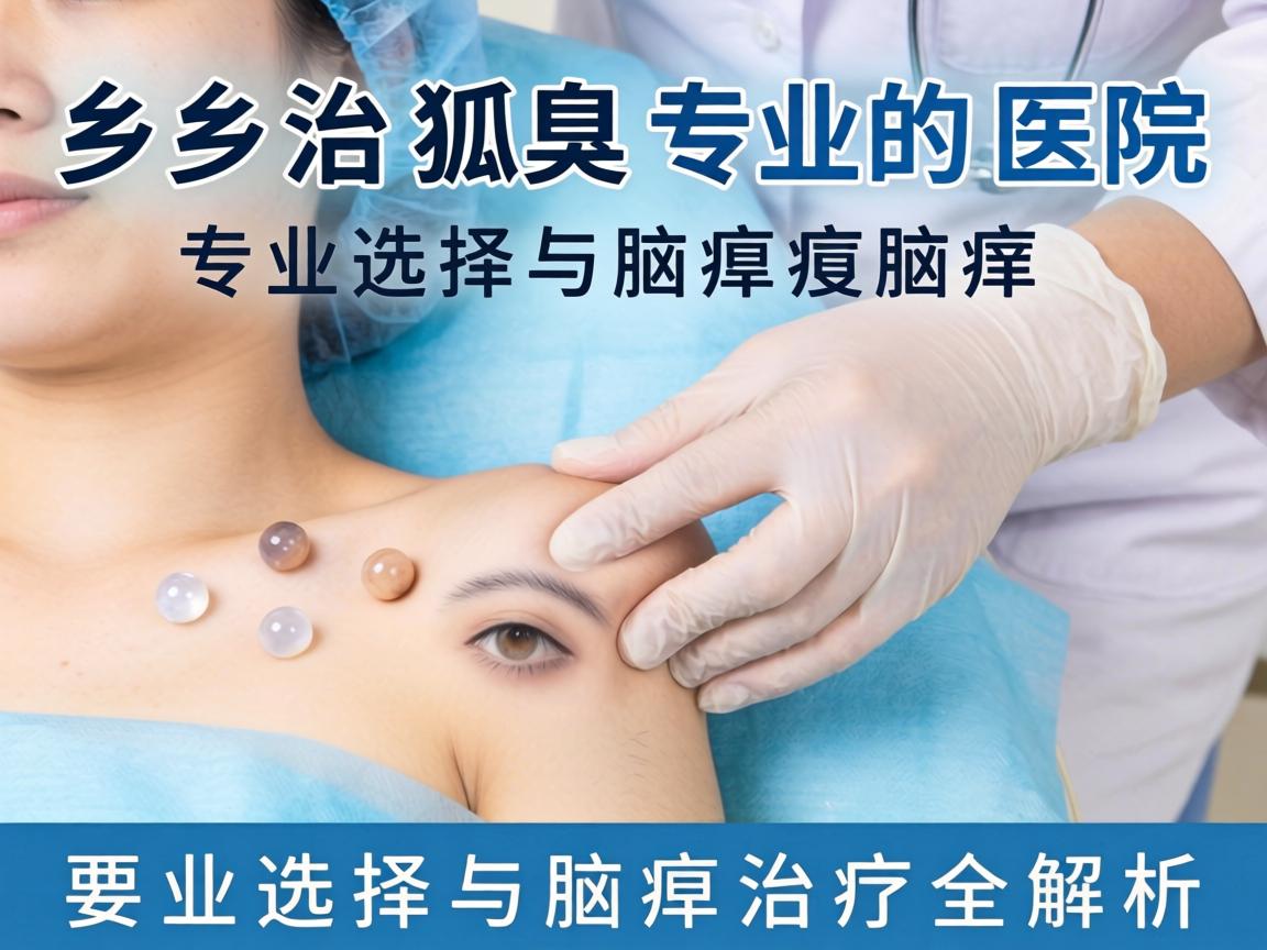 新乡治狐臭专业的医院，专业选择与腋臭治疗全解析