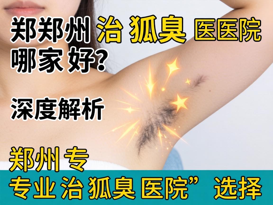 郑州治狐臭医院哪家好？深度解析郑州专业治狐臭医院的选择