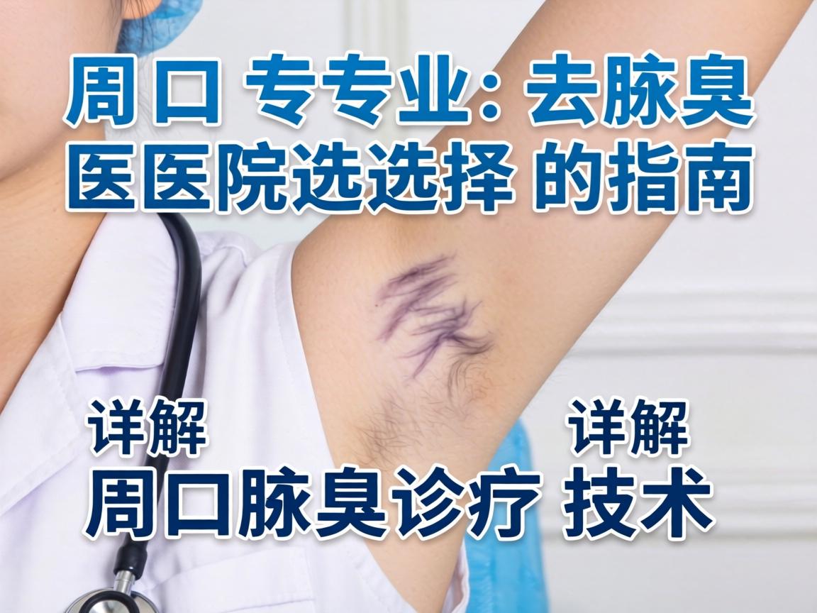 周口专业去腋臭医院选择指南，详解周口腋臭诊疗技术