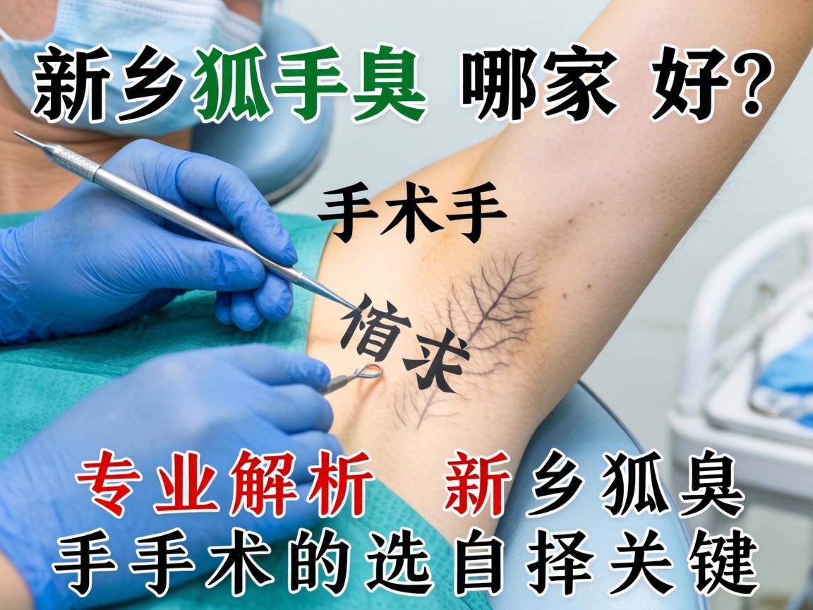 新乡狐臭手术哪家好？专业解析新乡狐臭手术的选择关键