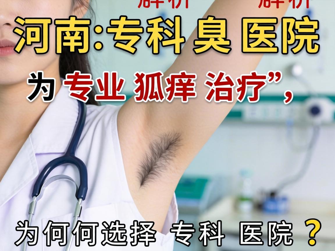 河南狐臭专科医院解析，专业狐臭治疗，为何选择专科医院？