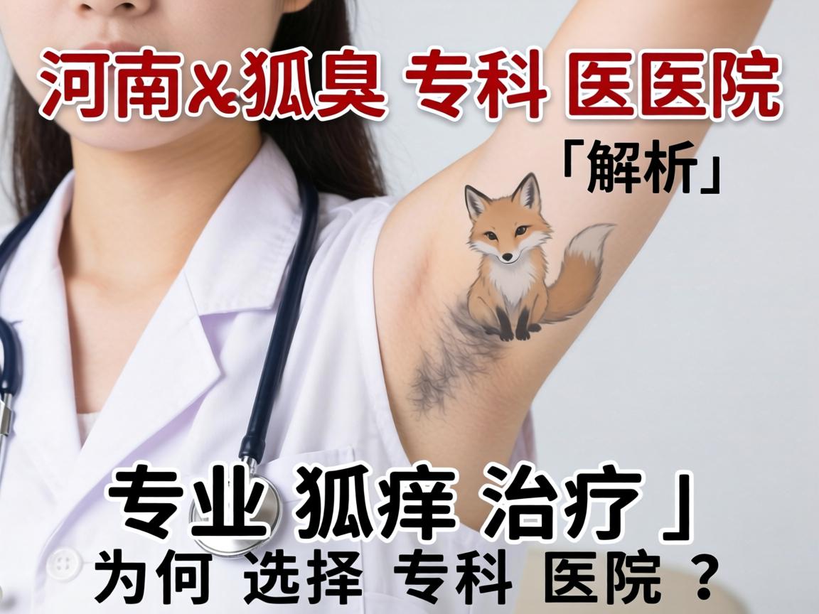河南狐臭专科医院解析，专业狐臭治疗，为何选择专科医院？
