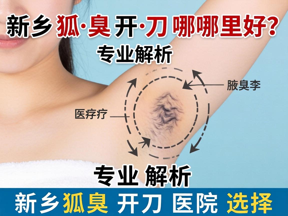 新乡狐臭开刀哪里好？专业解析新乡狐臭开刀医院选择