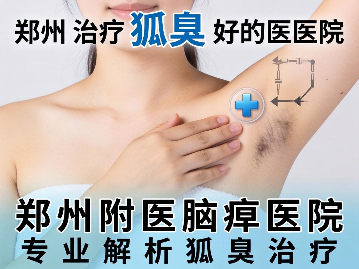 郑州治疗狐臭最好的医院，郑州附医腋臭医院专业解析狐臭治疗