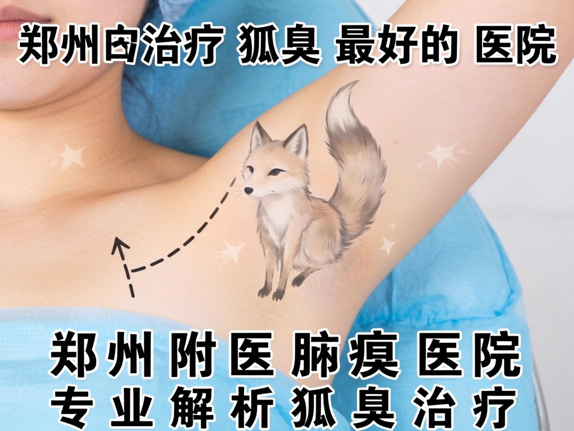 郑州治疗狐臭最好的医院，郑州附医腋臭医院专业解析狐臭治疗